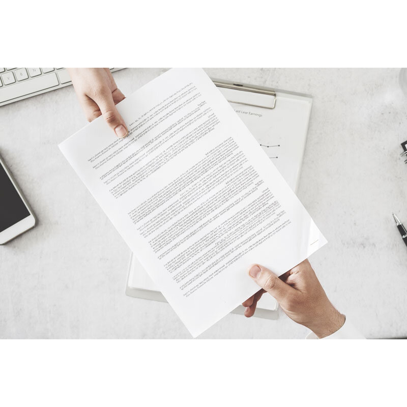 Document with combo
